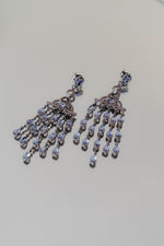 Load image into Gallery viewer, Tanzanite Chandelier Earrings
